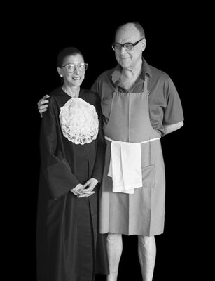 Ruth Bader Ginsburg with her husband Martin Ginsburg © Mariana Cook 1998