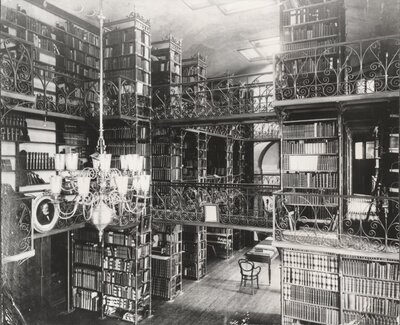 A. D. White Library ca. 1891
