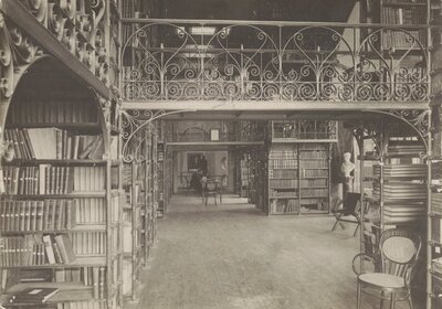 A. D. White Library in 1891