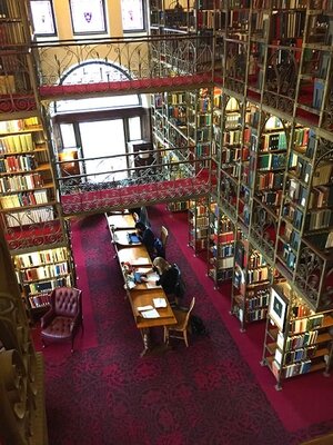 New view of the A. D. White Library