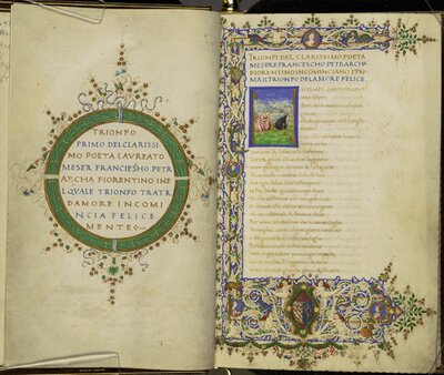 Petrarch. Trionfi, sonnetti e canzoni