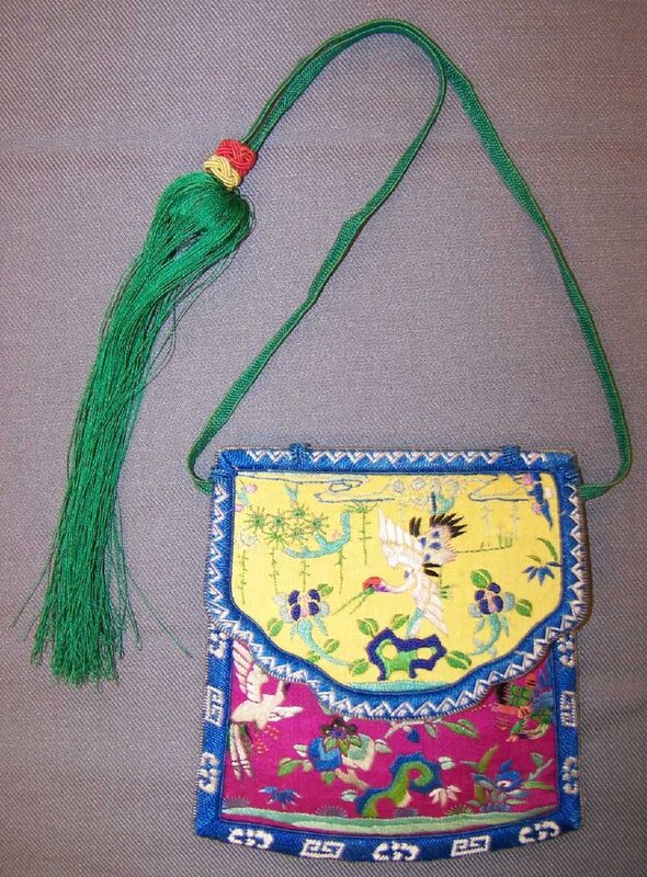 Embroidered Purse, Date Unknown