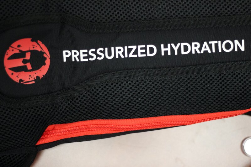 Spartan Hydration Backpack & Yellow Bike Jacket