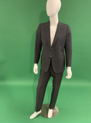 Suit, gray lightweight mohair