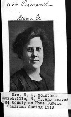 Professional portrait of Mrs. W.G. McIntosh