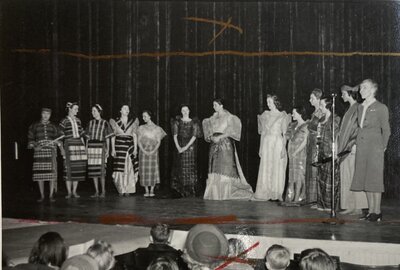 Philippines Group at 1939 installment of “Costume of Many Lands”