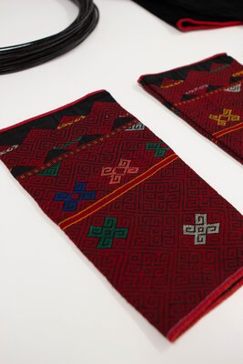 Leggings worn with Kachin Ensemble 