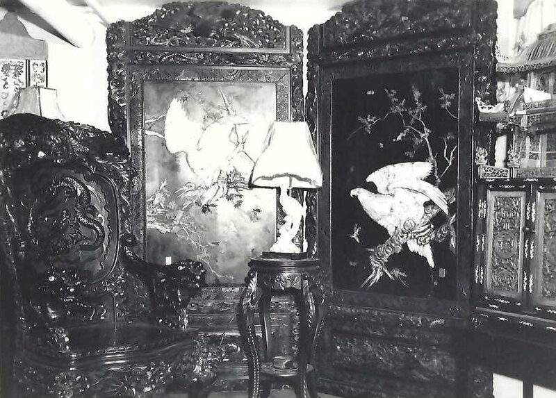 Interior of Helen Jewett's Little Bungalow Shop in Cortland, NY