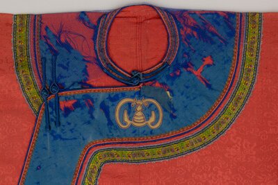 Detail of Collar on Manchu Qipao, CF+TC #215