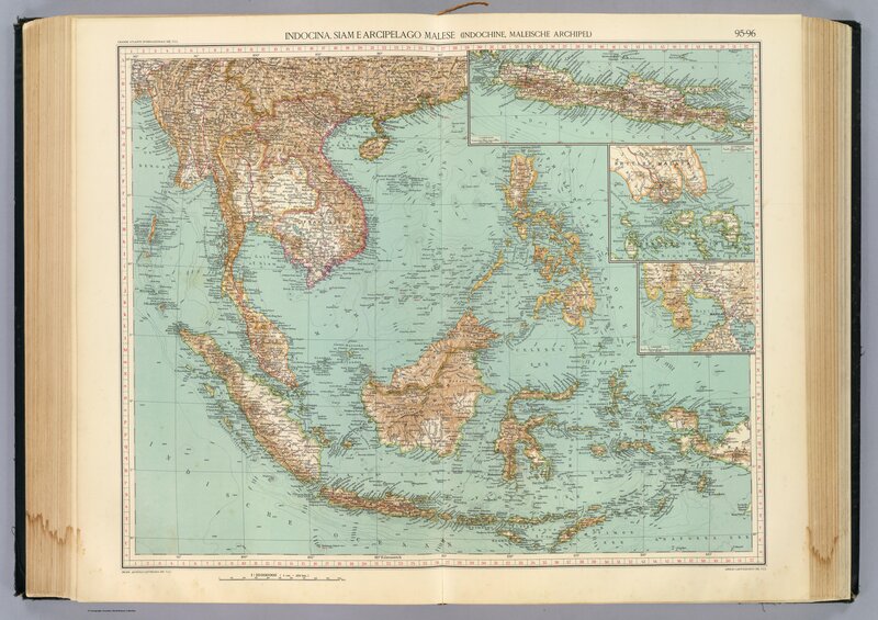 Map of Southeast Asia - 1929