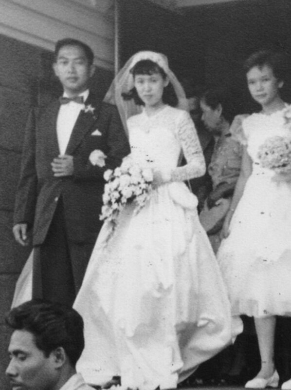 Giok Po and Tinny's Wedding - 1956