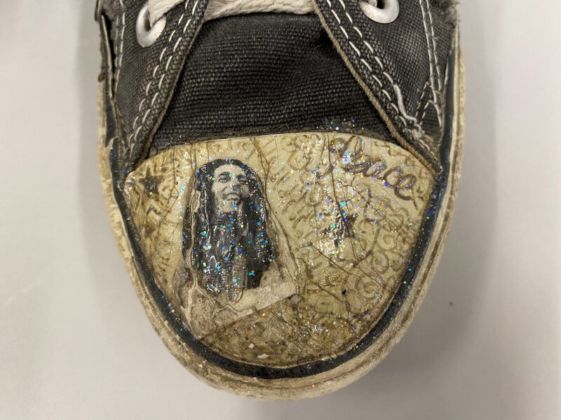 Black Converse Shoe 