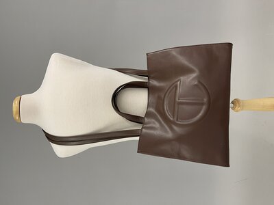 Telfar Medium Chocolate Shopping Bag