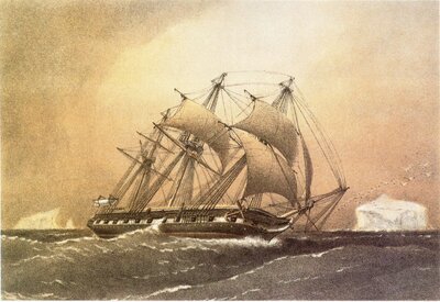 HMS Challenger by William Frederick Mitchell