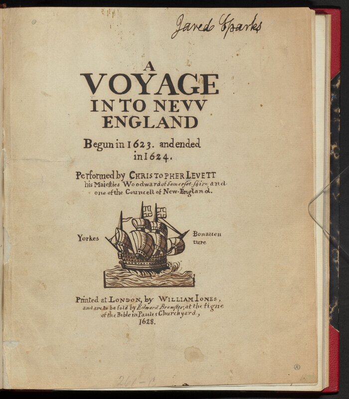 A Voyage into New England, Begun in 1623, and Ended in 1624