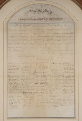 Constitution. 13th Amendment. Signed by Abraham Lincoln and Members of Congress