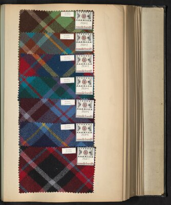 J.P. Stevens & Co. suitings sample book