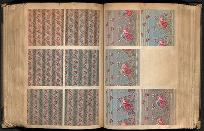 Printed cotton sample book