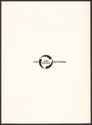 Dr. Joyce Brothers Show ABC radio mailer, 1965.
