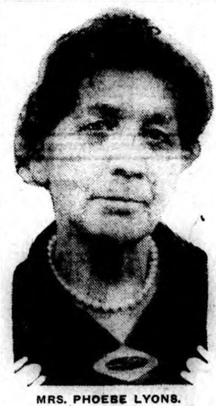 Mrs. Phoebe Lyons, née Patterson (Skarù·rę’)
