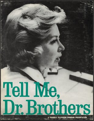 Tell Me, Dr. Brothers publicity packet, circa 1964.