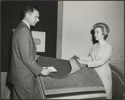 Photograph for Magee Carpet Company, circa 1965.