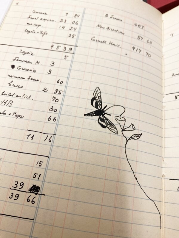 Account Book Doodle: Sphingidae