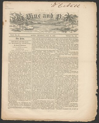 The Pine and palm, July 31, 1862 - 1