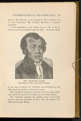 The Afro-American press and its editors - Rev. Richard Allen