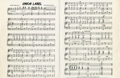 The Union Label song