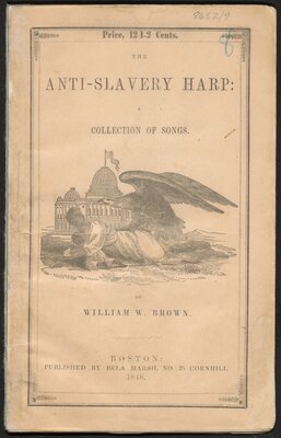  The anti-slavery harp - title page