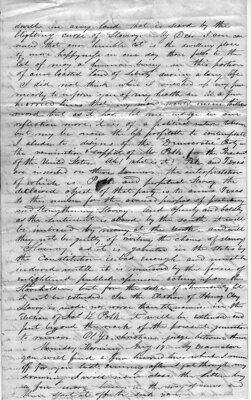 Ezra Cornell to Mary Ann Cornell letter, page 2