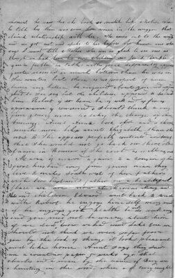 Phebe Cornell to Elijah and Eunice Cornell letter, page 2