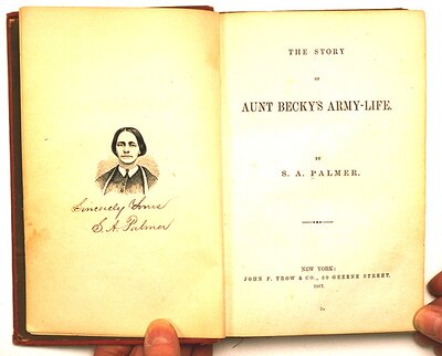 The Story of Aunt Becky's Army-Life title page