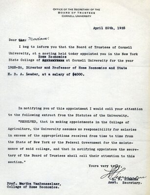 1925 Letter