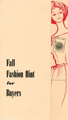 ILGWU fashion advice brochure