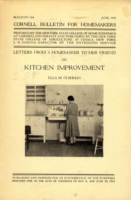 Letters From a Homemaker to Her Friend on Kitchen Improvement