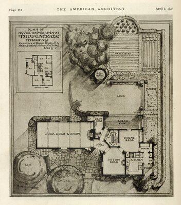 Floor plan of "Hidden Home"