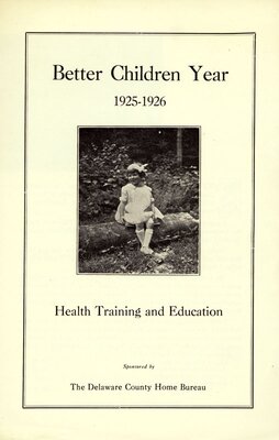 Better Children Year title page