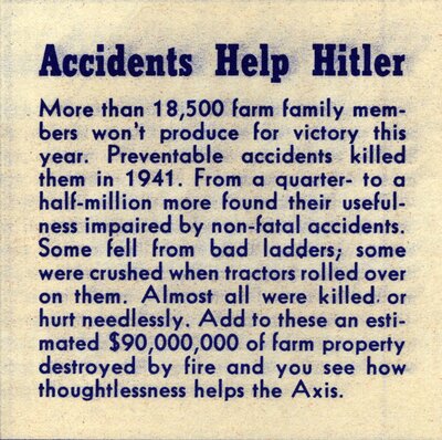 Accidents Help Hitler