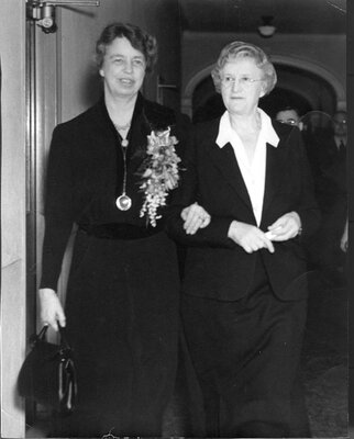 Eleanor Roosevelt & Flora Rose