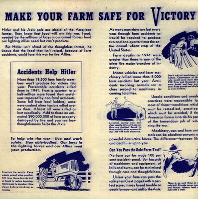 Make Your Farms Safe For Victory