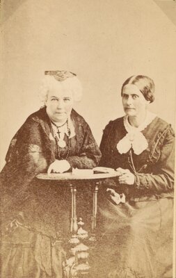 Elizabeth Cady Stanton and Susan B. Anthony