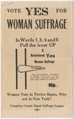 Vote YES For Woman Suffrage