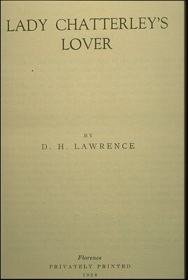 Lady Chatterley's Lover